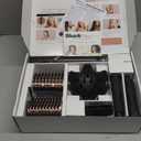 Shark Hair Dryer | FlexStyle Hair Styling System | Portable & Powerful Blow Dryer Brush | Hair Curler & Volumizer | 6 Styling Tools Included | Best for All Hair Types | Black | HD440BK