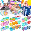 Pop Fidget Toys Bulk Its Valentines Day Gifts for Kids Classroom 30 Pack Valentine Party Favors for Kids Mini Pop Heart Keychain It Fidgets for Classroom Prizes Exchange Birthday Goodie Bag Stuffers