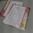 2 x 2026 Calendar, 2026 Wall Calendar, 18 Month Wall Calendar 2026-2027, January 2026 to June 2027 Calendar with Twin-Wire Binding, Hanging Hook and Julian Dates, 11" X 8.5" (Colorful)