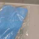 Moukeren Exfoliating Back Scrubber with Handles 4 Pack Nylon Back Exfoliator Extended Length Washers Scrubbers Stretchable Pull Strap Exfoliating Washcloth(Gray, Deep Blue)