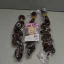 Color 33 Body Wave Bundles Human Hair Auburn Bundle Huxowax Brazilian Virgin Soft and Silky Remy Hair 3 Bundles 24 26 28 Inch Double Weft Copper Brown Body Wave Bundle 300g