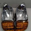 Headlight for International 9200-9900 Driver and Passenger Side Headlights Headlamps Assembly for International 2003 2004 2005 2006 2007（a Pair）