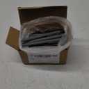 deegtran Pens Bulk, 50 Pack No Bleed Grey Barrel Black Ink Click Pens, Wholesale Retractable Ballpoint Pens, Pen Medium Point, Smooth black Ink Pen, 1.0MM