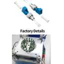 3 x GESD Visual Fault Locaotr Adapter, FC Male to LC Female Connector, 2.5mm to 1.25mm Hybrid Fiber Optical Convertor Adapter for Optical Power Meter, Single Mode 9/125um for VFL Connector