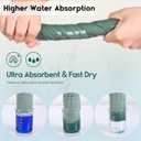 Muslin Baby Washcloths 6 Pack, 100% Cotton Wash Cloths for Babies, Large 12''X12'' Burp Cloths Absorbent and Soft for Newborn Infants Kids Boys Girls - Multicolor