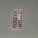 DSLONG Cluster Manga Lashes Wet Look Effect Spiky Anime Wet Lashes DIY Individual Eyelash Extensions Japanese Cosplay Eyelash Extensions Reusable (A3)