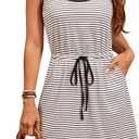 Blooming Jelly Womens Hollow Out Swimsuit Cover Up Criss Cross Back Swim Coverup Spaghetti Strap Boho Summer Dress 2025 (White, S)