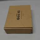 Goo-Ki 5 Inch Hole Center Cabinet Pulls Antique Brass Zinc Alloy Kitchen Drawer Pull Handles, 6 Pack Antique Bronze Retro Brass Hardware for Furniture,2202-GT-128