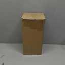 zccz - Toilet Paper Holder Stand - Tissue Holder for Bathroom with Shelf (White)