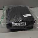 Hleelomi 5 Pack 40-inch Suit Bag Garment Bag for Travel and Storage, Garment Bags for Hanging Clothes with Zipper and Visible Transparent Window, Black