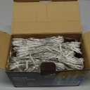 Twinkle Star 300 LED Curtain String Lights, 8 Modes Plug in Fairy Lights for Bedroom,Wedding,Party,Birthday, Hanging Twinkle Light for Indoor Outdoor Wall Window Backdrop Decoration, Warm White