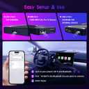 2026 Upgraded 3-in-1 HDMI Input Car TV & Wireless CarPlay Adapter & Android Auto, Stream TV Stick/i-Phone/Android Phone to Your Vehicle, Plug & Play for Factory Car Stereo 2016+