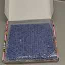 COFICE Recipe Binder Book with Plastic Sleeves Cards 3 Ring Small Cookbook Organizer, Dark Blue