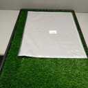 Dog Grass Large Potty Patch, Dog Litter Boxes Artificial Grass Bathroom Turf for Pet Training, Washable Puppy Pee Pad, Perfect Indoor/Outdoor Portable Potty Pet Loo (Tray system-35"X22.6")