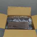 SIUQ 90 Pack - 8 oz Disposable Coffee Cups with Lids and Straws,To go Coffee Cups,Insulated Corrugated Paper Cups,Kraft Ripple Wall Cups for Hot Beverage or Cold Drinks -Champagne