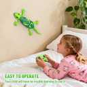 Envyvip RC Wall Crawler Gecko, Rechargeable Remote Control Robot Kids Toys, Wall Climbing Funny Prank Toys Birthday Gifts for Boys & Girls Ages 4 and Up, Upgrade Low Noise (Green)