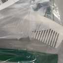 Kesywale Long Reach Handled Comb and Hair Brush Set for Elderly and Hand-Disabled People, Not Need to Lift Hand (Blue)