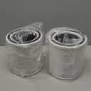 AC400 Replacement Filter Compatible with Purivortex AC400 Purifiers, 3-in-1 Filter2-Pack-White