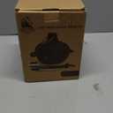 Cast Iron Garlic Roaster with Handle, Smoker Roaster, Garlic Cooker, Cast Iron Baker, Mini Roasting Pot, Potato Baker, Mini Cocotte, Used in the Kitchen Oven or Outdoors on a BBQ Grill Stove (6.1")