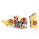 Venchi - Rabbit-Shaped Tin, 2.33 Oz, 6 Assorted Hazelnut Chocolate Mini Eggs, Gluten Free, Venchi Spring Collection Teresa Rego, Gift Idea, Mother's Day (EXP 01/31/27)