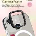 Lotadilo for iPhone 14 Case for Women - Girls Kawaii Design Compatible with Magsafe Magnetic Ring Holder Stand Flowers Plants Phone Covers Aesthetic Girly TPU Funda for 14