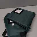 ZOBER 2 Pack Oxford Christmas Wreath Storage Container 30 Inch - Wreath Bag for Artificial Wreaths Box - Waterproof Fabric, Dual Zippered Wreaths Storage Bag With Strong Durable Handles - Green