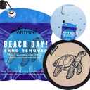 Beach Sand Remover Sand Eraser Brush Wipe Mitt Family Kids Women 2025 Summer Beach Towel Vacation Essentials Hawaii Honeymoon Accessories European Costa Rica Bahamas Trip Must Haves Cruise Ship Gear