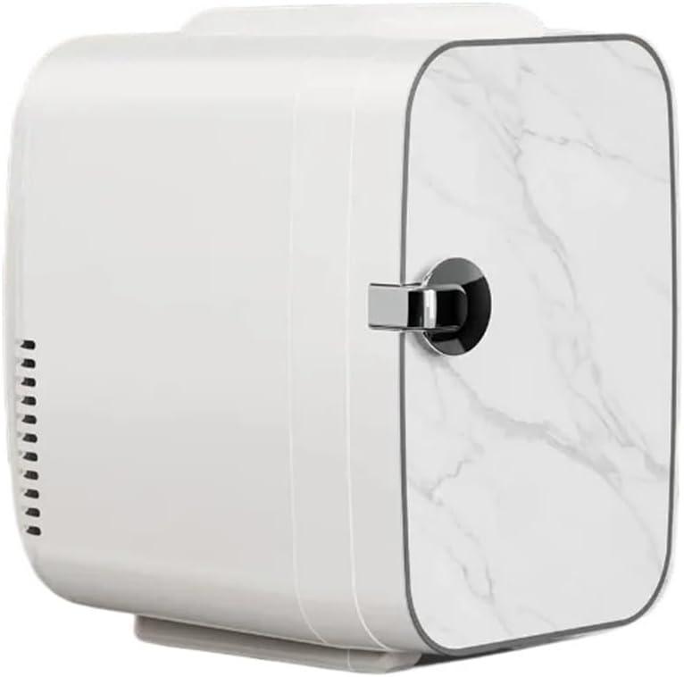 Mini Fridge, Portable RV Refrigerator, 4 Liter/6 Can Compact Personal Cooler For Travel And Outdoor Adventure, White