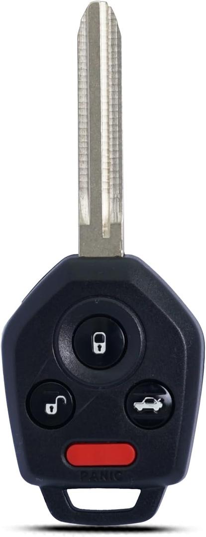 SUPALAND Key Fob Fits for Subaru Forester Impreza WRX STI Legacy Outback Crosstrek 2012-2019 Remote Control Replacement CWTWB1U811 57497-FJ230 / AL00A / FJ021 G-Chip