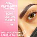 Korean At Home Eye Lash Lift and Tint Kit Professional Brow Lamination and Tint Kit Eye Lash Tint Brown Eye Brow Tint Kit