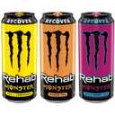 Monster Energy Rehab LPWBT, Variety Pack, Energy Iced Tea, 15.5 Ounce | Pack of 15