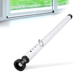 Sliding Door Security Bar, 17-50 inch Adjustable, Window Security Bar with Rubber Tips, Sliding Door Lock Bars, for Window Safety Bars Home Apartment Safety, Home Apartment Patio Heavy Duty Interior