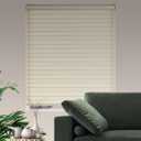 Zebra Blinds for Windows, Dual Layer Light Filtering Privacy, Free-Stop Sheer Blinds for Indoor Windows, Zebra Shades for Living Room, Kitchen (34" W X 72" H, Cream)