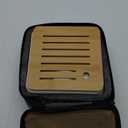 LURRIER Porcelain Chinese Gongfu Tea Set, Portable Teapot Set with 360 Rotation Tea maker and Infuser, Portable All in One Gift Bag for Travel, Home, Gifting, Outdoor and Office (Floral White)