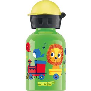 Sigg - Kids Water Bottle - KBT - Made in Switzerland - Leakproof - BPA Free - for Kindergarten, Preschool, School 10 Oz (Jungle Train)