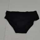 saalt Teen Brief Period Underwear - Leakproof Menstrual Underwear for Teen Girls - Full-Coverage Comfort ( Extra Large, Volcanic Black - Heavy Absorbency)