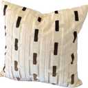Living Room Decor Couch Throw Pillow Covers with Square 18 * 18 Set of 2 for Cozy Home Bed and Textured Velvet (White)