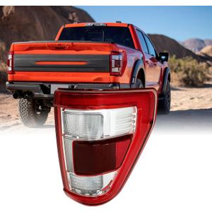 ML3Z-13404-D LED Tail Light Rear Lamp W/Blind Spots Assembly Compatible with Ford F150 F-150 2021-2023 Right Passenger Side