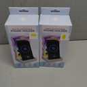 Wavy LED Light and Mirror Phone Holder Pack Of 2