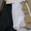 KEIKI King Thick Chenille Bed Frame with 4 Storage Drawer & Upholstered Tufted Headboard, Modern Solid Wood Floor Platform for Bedroom, No Box Spring Needed (Beige)