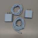 iPhone Charger Fast Charging,[MFi Certified] 2Pack 20W Type C Fast Charger Block with [10FT&6FT] USB C to Lightning Cable Compatible for iPhone 14/13/12/11 Pro Max/Xs Max/XR/X,iPad (Blue)