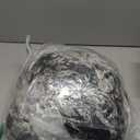 Betsy & Adam Women's Metallic Knit V Neck Ruched Long Sleeve Floor Length Dress (Plus) (Black/Gold) Size 22w