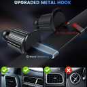 Magnetic Car Mount Charger 15W Magnetic Wireless Car Charger for iPhone 17 Accessories Magnetic Phone Holder for Car 3 in 1 Magnetic Car Mount for iPhone17Pro/16/15/14/13/12 Series Gifts for Men Women