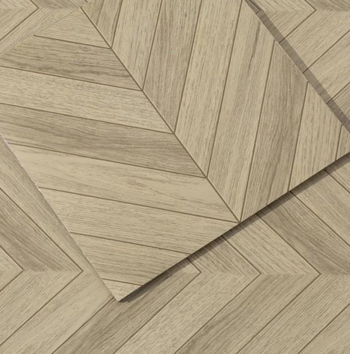 Peel and Stick Floor Tile, 20-Pack 12" x 12" Herringbone Wood Look Waterproof Self-Adhesive Vinyl Flooring, Easy DIY for Bedroom, Kitchen, Living Room, RV, Cover 20 Sq. Light Brown