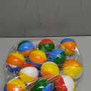 12 Pcs Mini Beach Ball Ornaments for Christmas Tree 3.15 Inch Shatterproof Plastic Summer Hanging Balls Decoration for Christmas Hawaiian Party Tropical Decorative Supplies(Classic)