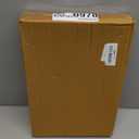 EDHAS Acacia Wood Rectangle Black Serving Tray for Breakfast Dinner Drinks Kitchen Dining Living Bathroom with Handle (15" x 10" x 1.6")