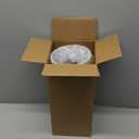 LEDIKON Touch Table Lamp for Nightstand, 3-Way Dimmable, Space Saving & No Assembly Required, Upgraded Small Farmhouse Black Bedside Lamp for Bedroom, Living Room, Office (Bulb Included)