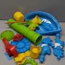 BELLOCHIDDO Water Table for Toddlers - 3 in 1 Kids Play Water and Sand Activity Sensory Playset with 12 Pcs Accessories - Summer Outdoor Pool Backyard Toys - Gifts for Boys Girls 1.5+ Years Old