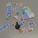 Oudain 20 Pcs Cruise Door Decorations Magnetic 2025 First Cruise Ship Door Magnets Nautical Room Magnets Carnival Boat Ship Cabin Funny Decorations for Nautical Room Fridge Car Computer