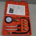 8pcs Petrol Engine Cylinder Compression Tester Kit, Small Engine Compression Tester Automotive Tool Gauge 0-300PSI for Testing Car Motorcycle Outboard Motor Snowmobile Chainsaw